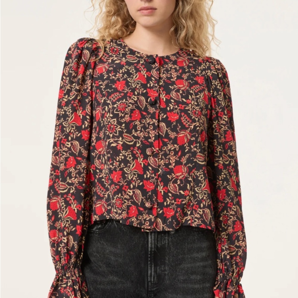 $365 NWT Rhode Marisa Top in La Toile Sz X-Small XS S M